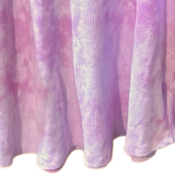 Calvin Klein Performance Womens Plus Casual Tie-Dye Turtleneck Top - Picture 9 of 14